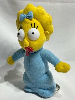 Retro 2015 8” The Simpsons Maggie Plush Doll Good Condition